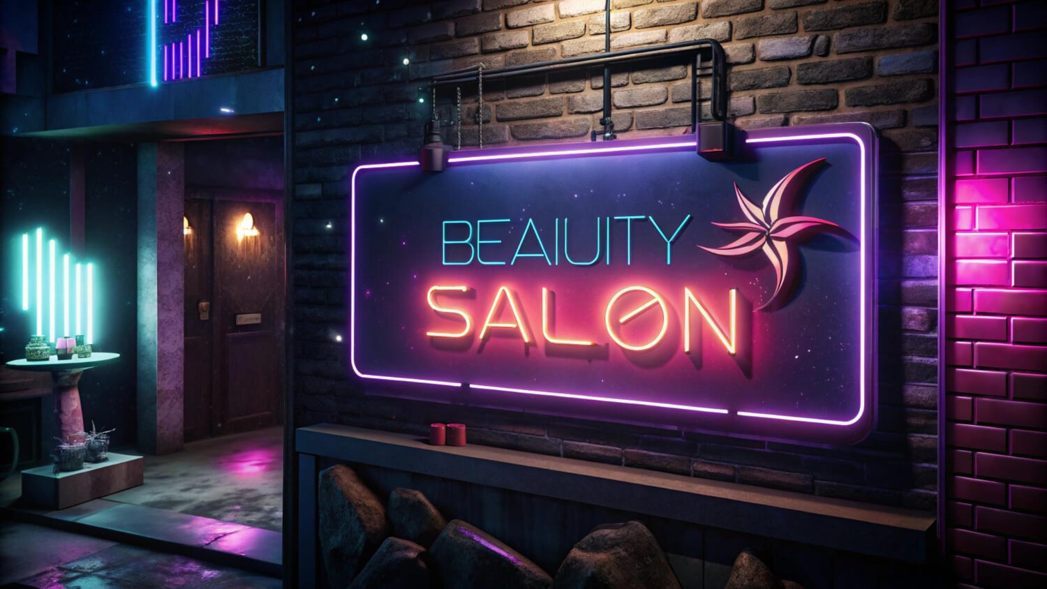 top beauty & salon neon sign companies london
